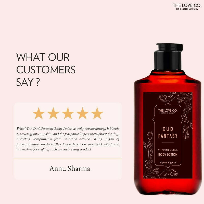 The Love Co. Oud Fantasy Body Lotion