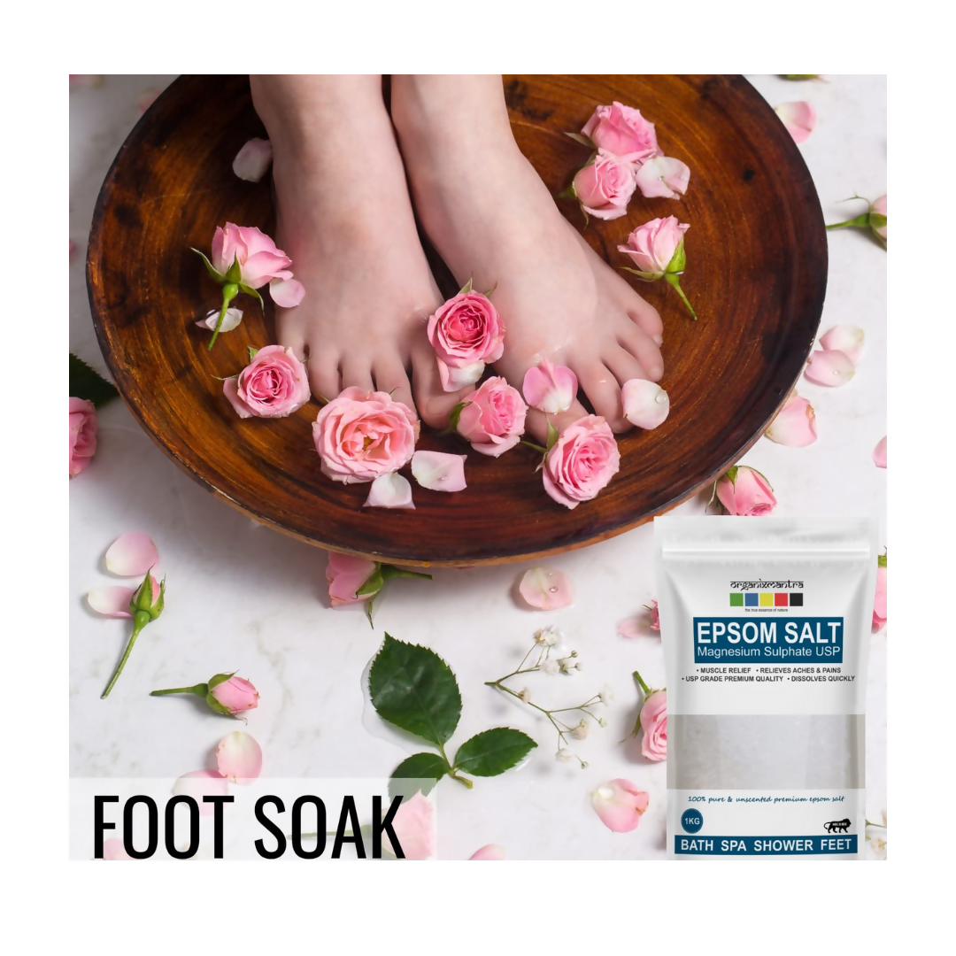 Organix Mantra Epsom Bath Salt Crystal And Bath