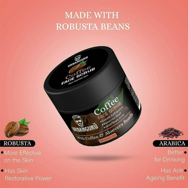 Urbanguru Men's Coffee Face Scrub Main Image