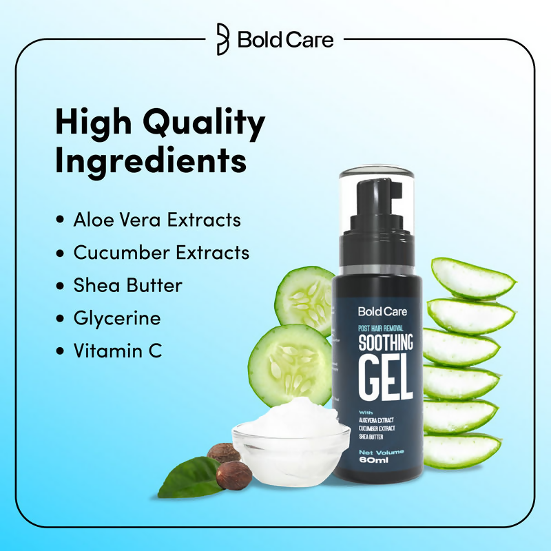 Bold Care Post Hair Removal Soothing Gel