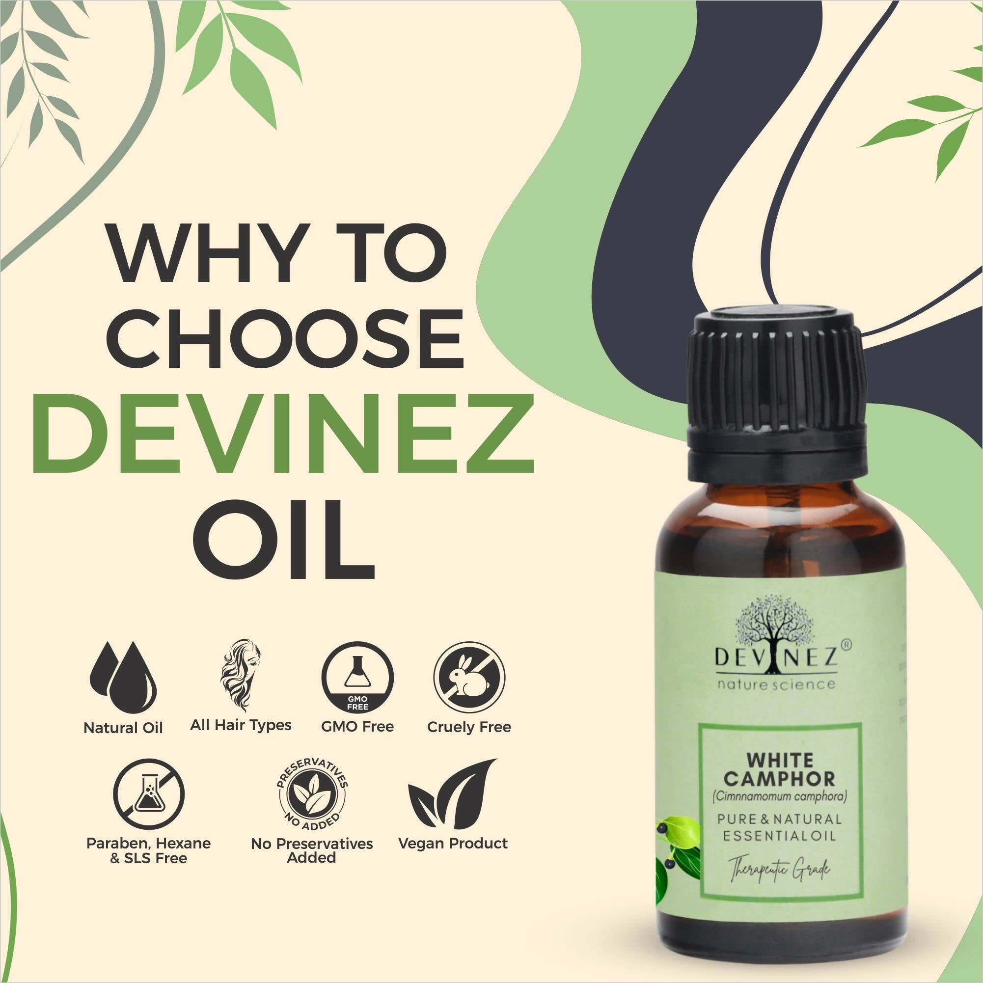 Devinez White Camphor Essential Oil