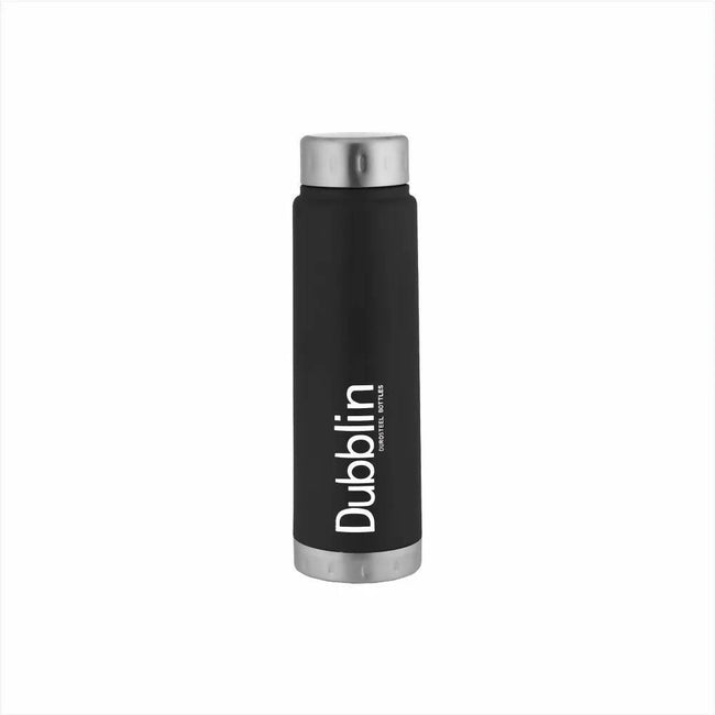 Dubblin Ice Cube Stainless Steel Fridge Water Bottle Hover Image