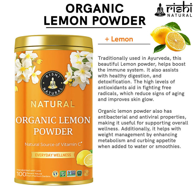 Rishi Natural Organic Lemon Powder Main Image