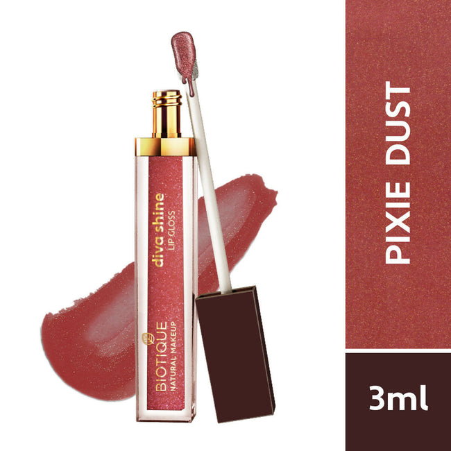 Biotique Diva Shine Lip Gloss - Pixie Dust Main Image