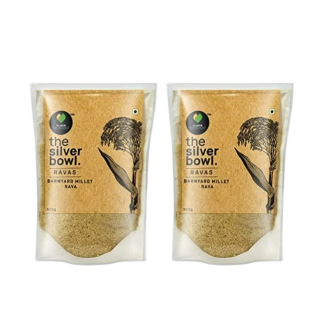 Vijaya Traditional Recipes The Silver Bowl Natural Barnyard Millet Rava Hover Image