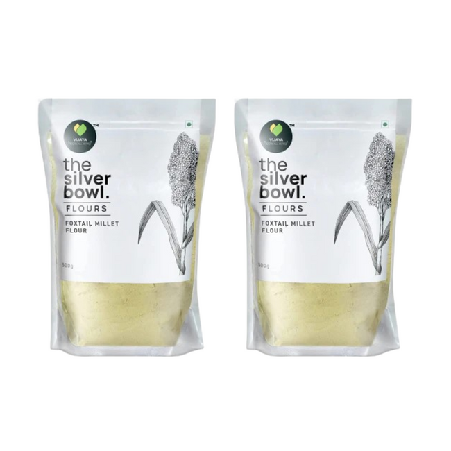 Vijaya Traditional Recipes The Silver Bowl Foxtail Millet Flour Hover Image