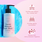 Arata Body Wash Nourishing Calming And Rejuvenating - Cherry Blossom