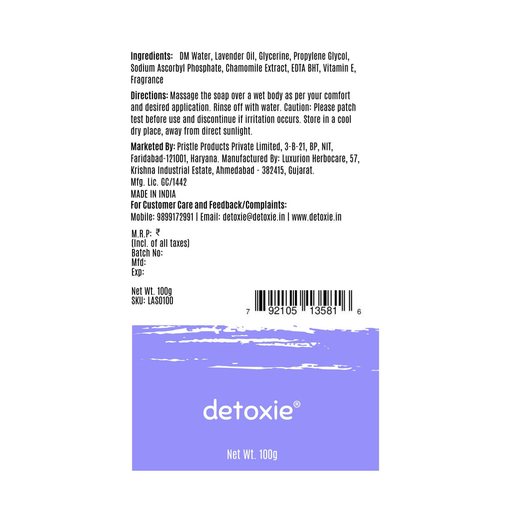 Detoxie Handmade Soaps Combo