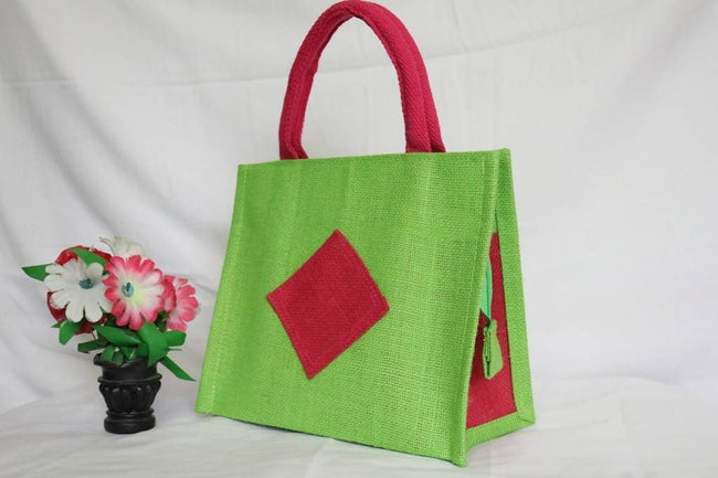 Kids Jute Lunch Bag Main Image