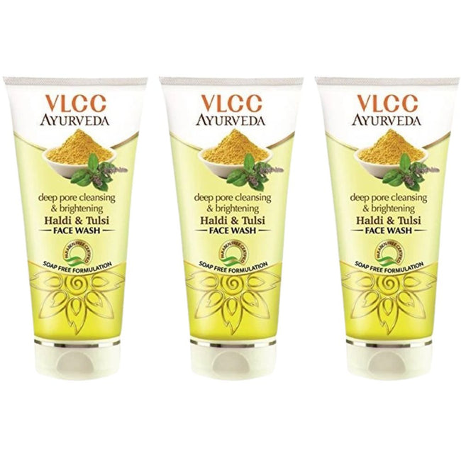 VLCC Deep Pore Cleansing & Brightening Haldi & Tulsi Face Wash Main Image