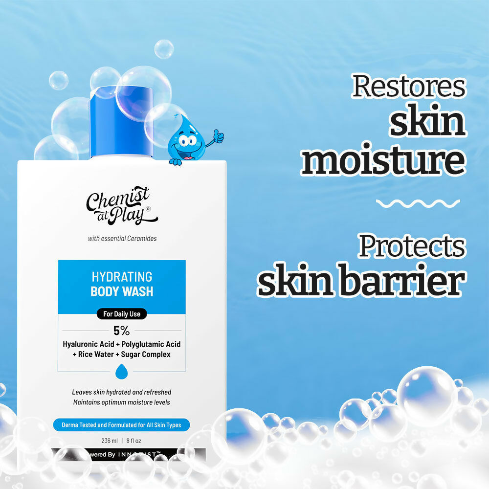 Chemist At Play Hydrating with Face Cleanser, Moisturiser & Body Wash Combo