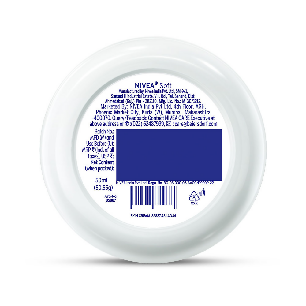 Nivea Soft Daily UV Light Moisturising Cream