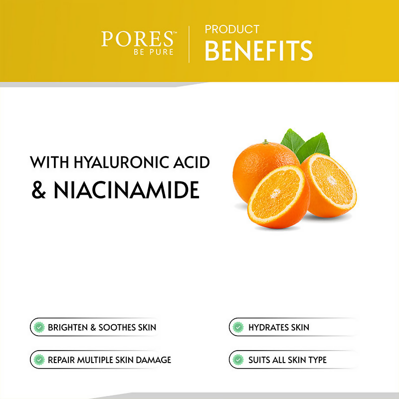 Pores Be Pure Vitamin C Serum With Ethyl Ascorbic Acid & Hyaluronic Acid