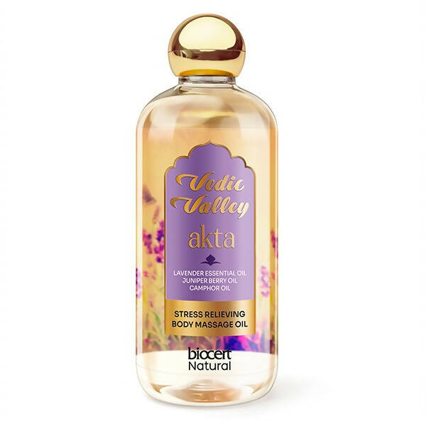 Vedic Valley Stress Relieving Lavender Body Massage Oil