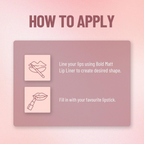 Swiss Beauty Bold Matt Lip Liner Pencil- 12 Dark Chocolate