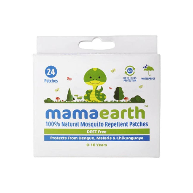 Mamaearth Natural Repellent Mosquito Patches for Babies, 24 pcs Hover Image