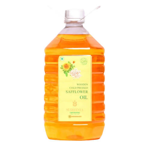 Sudhanya Safflower Oil - Wooden Cold Pressed
