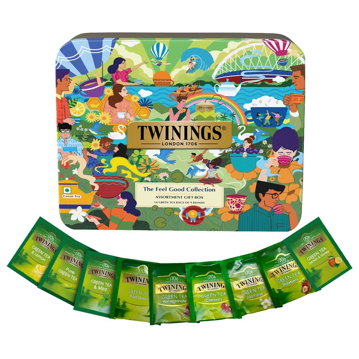 Twinings The Feel Good Collection Assortment Tea Gift Set