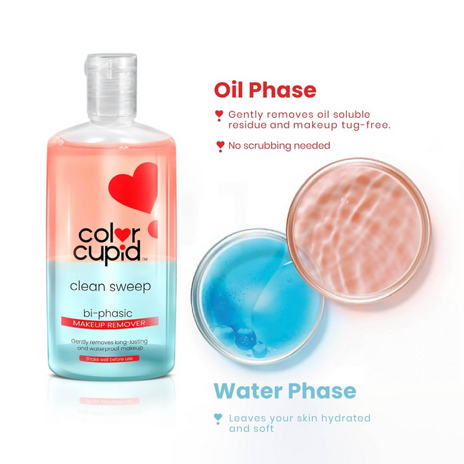 Color Cupid Bi-Phase Makeup Remover | For lips, eyes and face Main Image