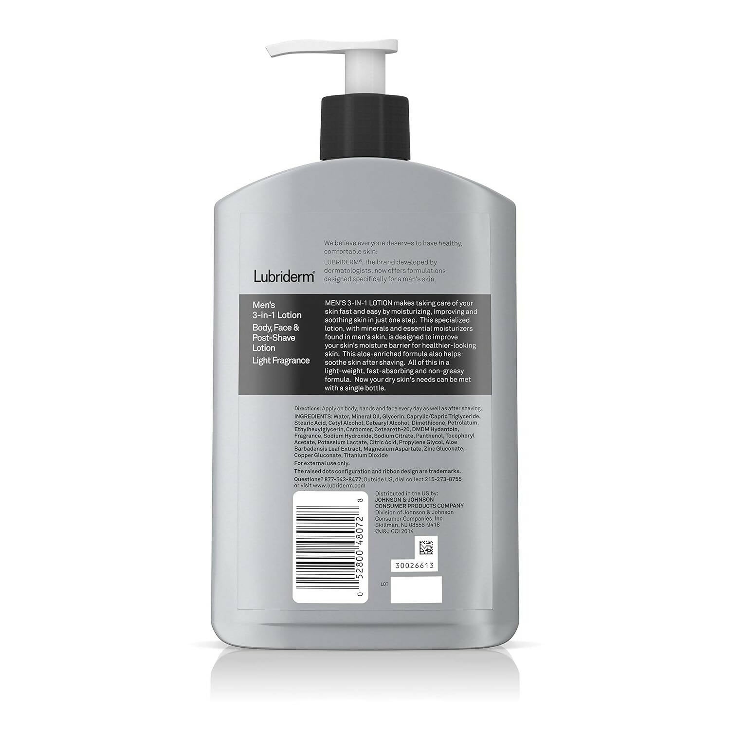 Lubriderm Men's 3-in-1 Lotion