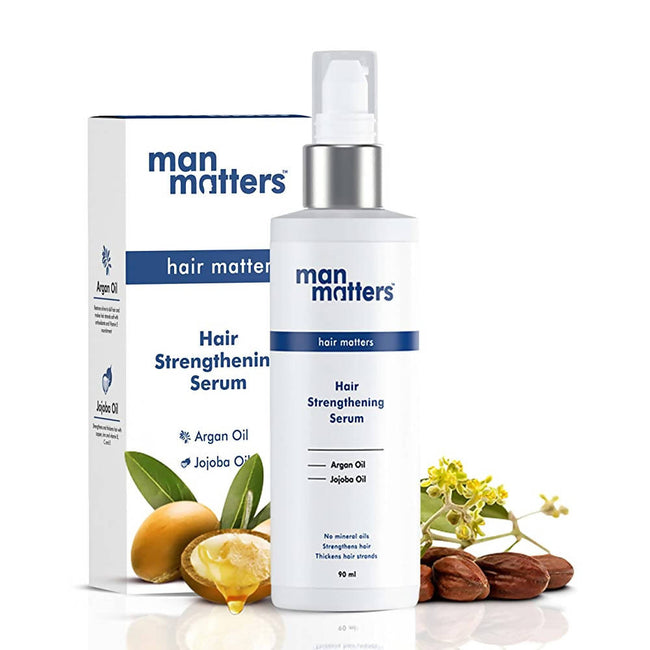 Man Matters Hair Strengthening Serum for Men With Argan & Jojoba Oil Main Image