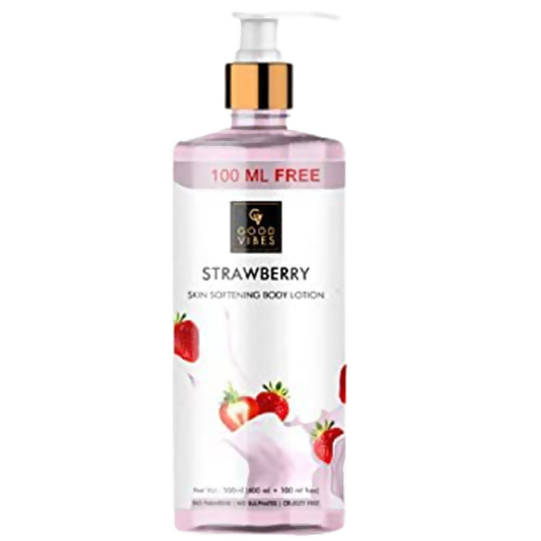 Good Vibes Strawberry Skin Softening Body Lotion Hover Image