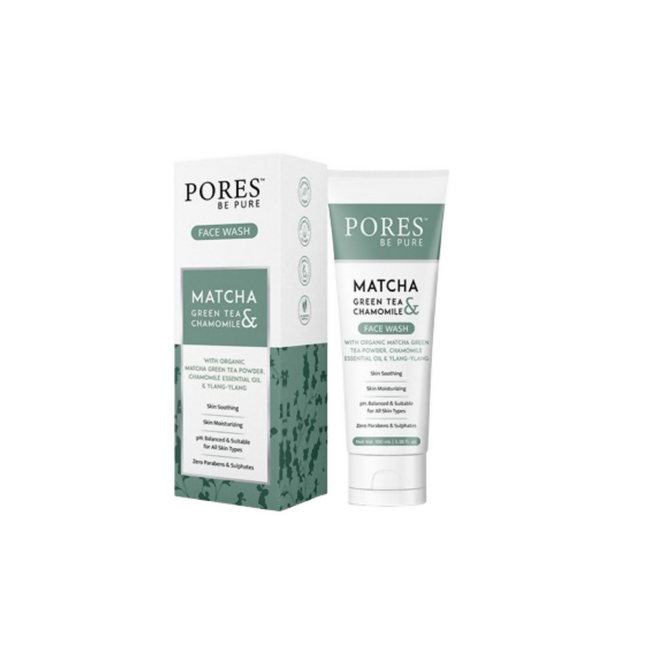 Pores Be Pure Matcha Green Tea Purifying Face Wash Hover Image
