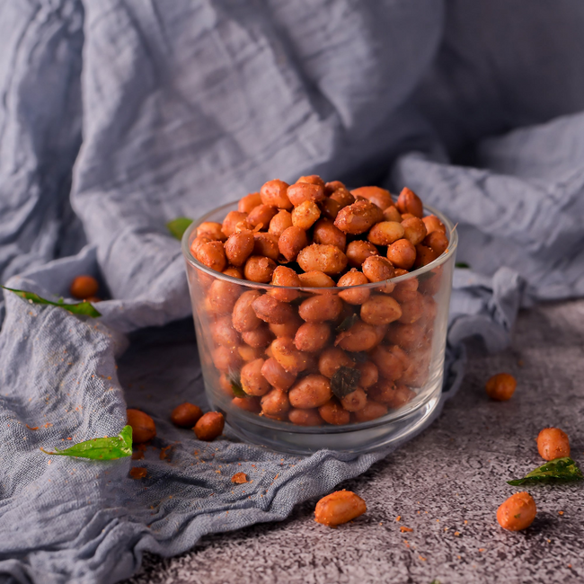 Vellanki Namkeen Karam Palli | Authentic Indian Spicy Peanuts Main Image