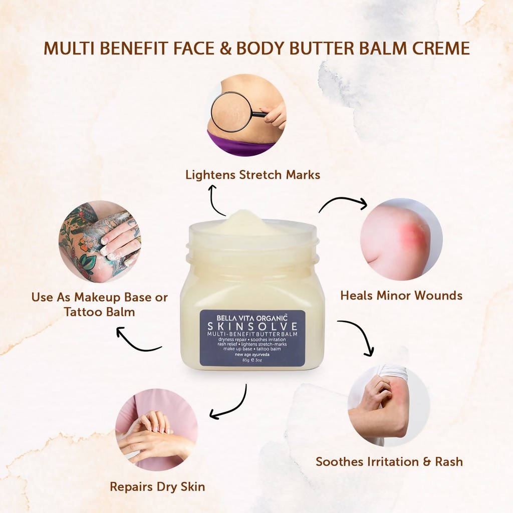 Bella Vita Organic Skin Solve Multi Benefit Butter Balm