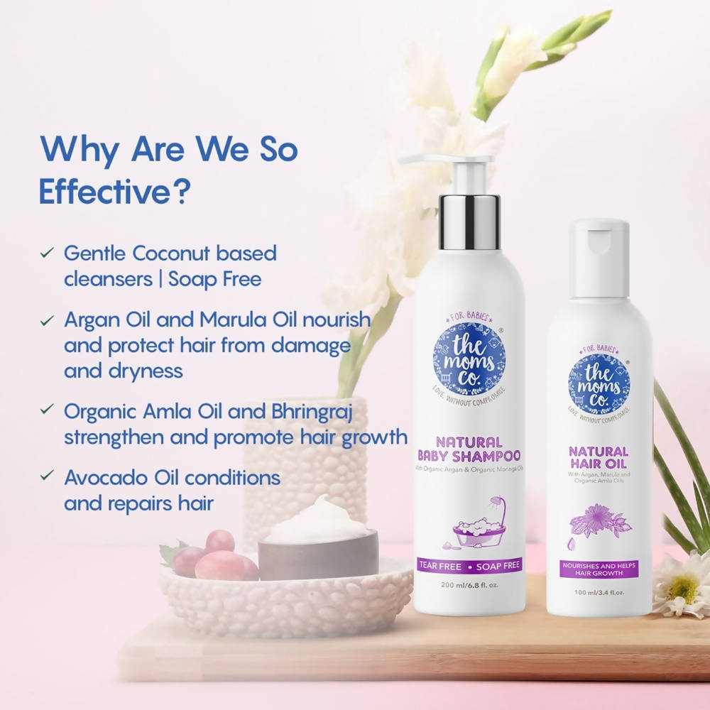 The Moms Co Natural Hair Care Essentials For Baby