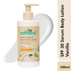 mCaffeine Vanilla Dream Serum Body Lotion SPF 30 PA+++ For 72 hrs Deep Moisturization