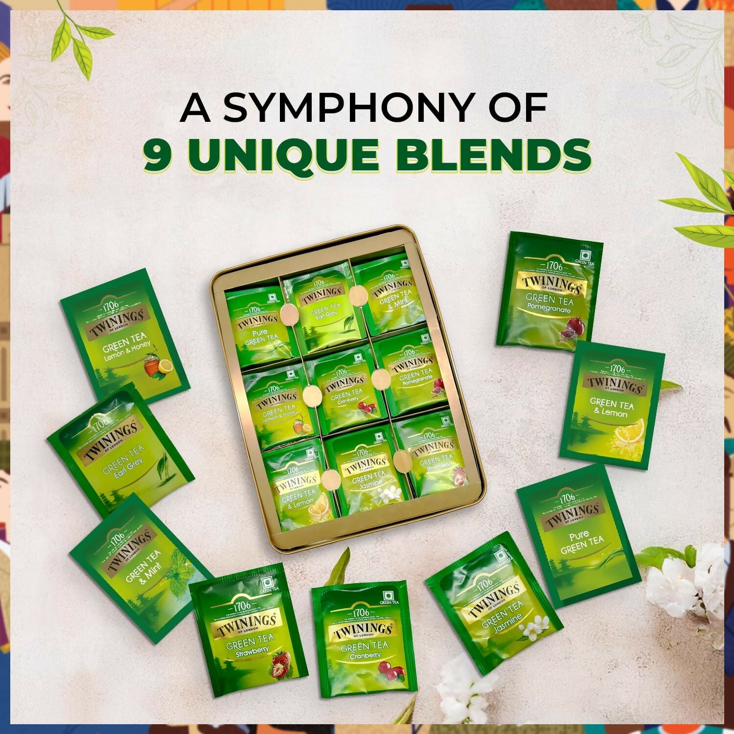 Twinings The Feel Good Collection Assortment Tea Gift Set