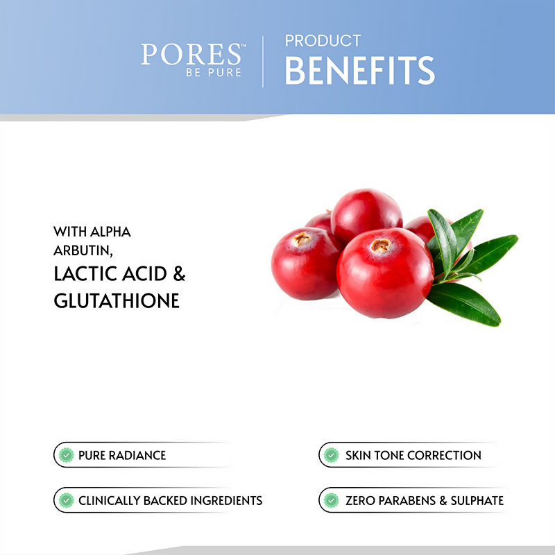 Pores Be Pure Glutathione Face Scrub