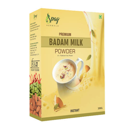 Spag Herbals Premium Instant Badam Milk Powder Hover Image
