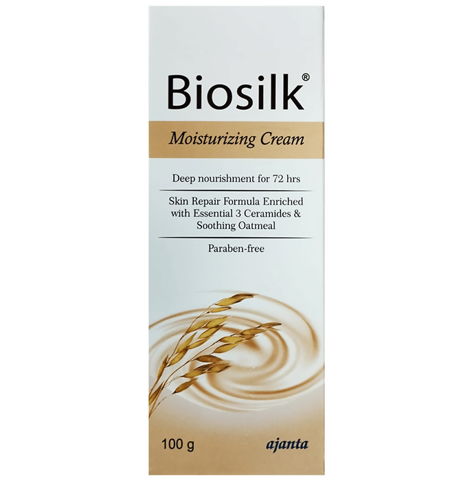 Biosilk Moisturizing Cream with Oatmeal & Ceramides