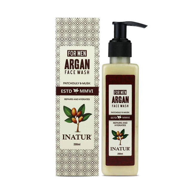 Inatur Argan Face Wash For Men Hover Image