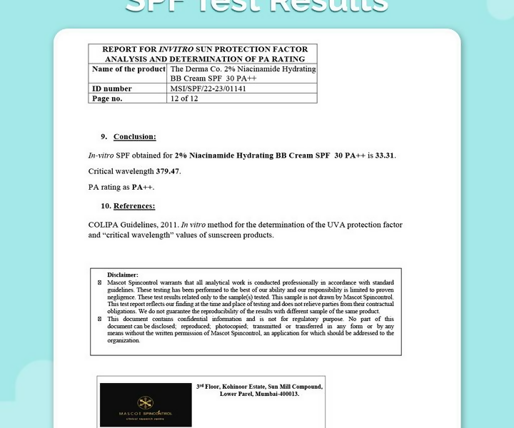 The Derma Co 2% Niacinamide Hydrating BB Cream with 1% Hyaluronic Acid Complex & Aquaxyl