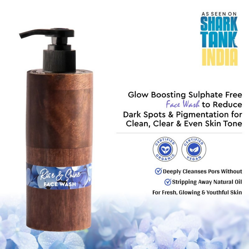 Mintree Certified Organic & Vegan Rise & Shine Brightening Face Wash