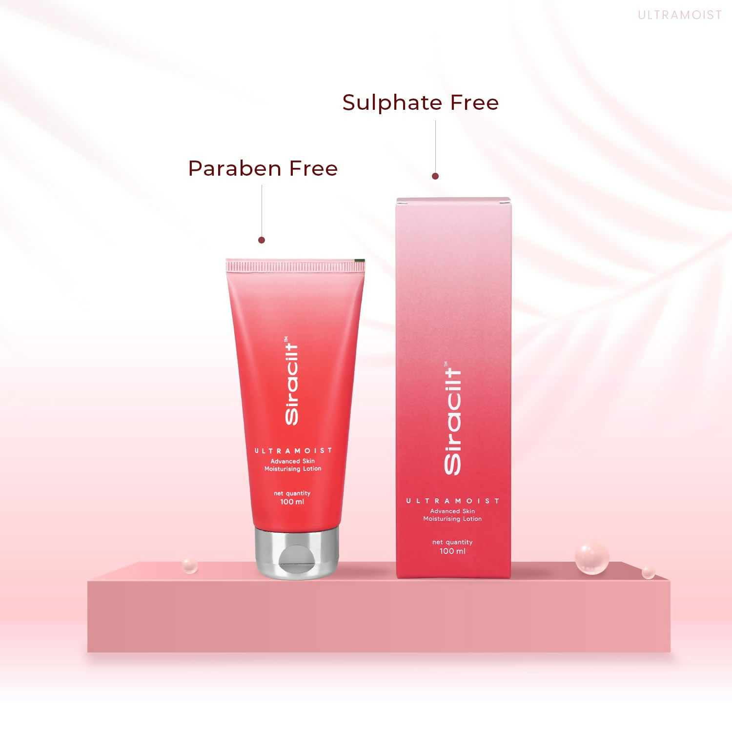 Siracilt-Ultramoist Lotion Advanced Skin Moisturiser With Pea And Niacinamide (Vitamin B3)