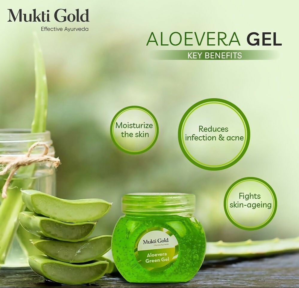 Axiom Mukti Gold Aloevera Green Gel