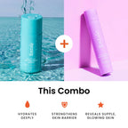 Foxtale Hydration Skin Care Kit: Cleanser Face Wash + Ceramide Supercream Moisturizer