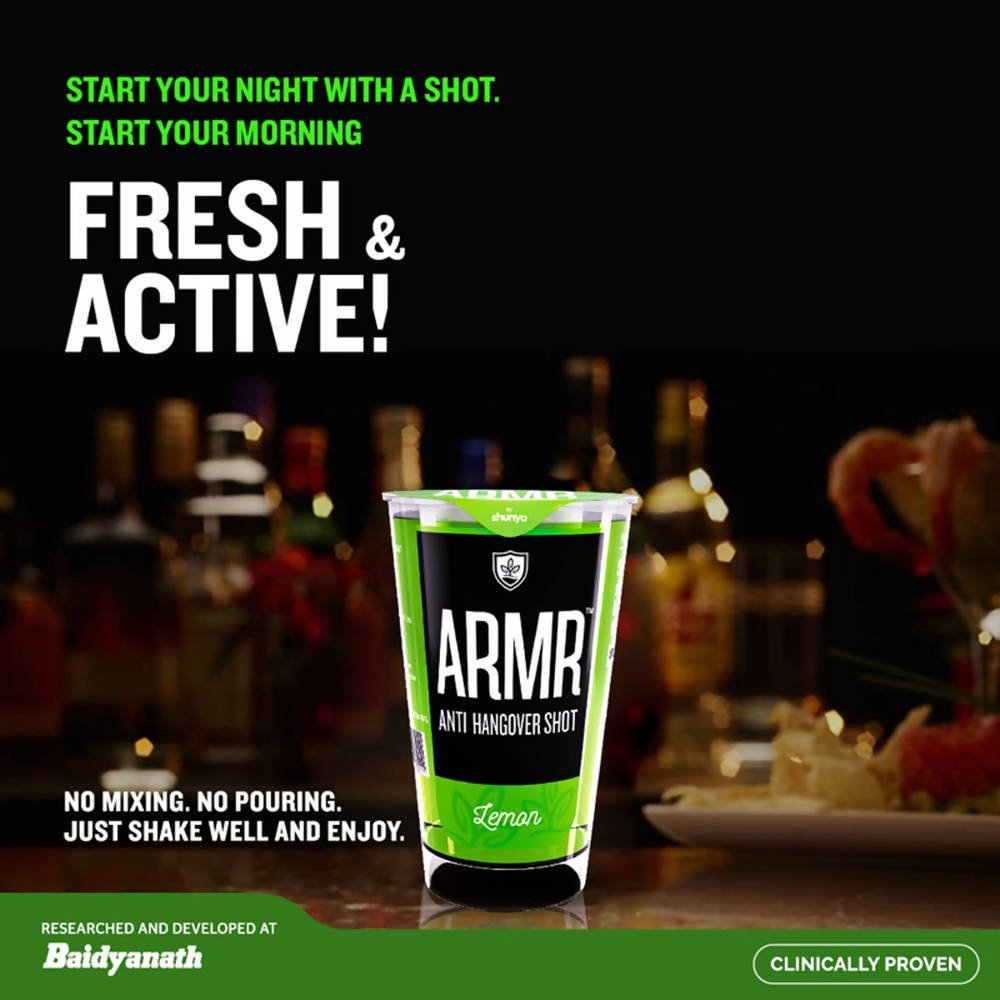 ARMR Anti Hangover Shot Lemon