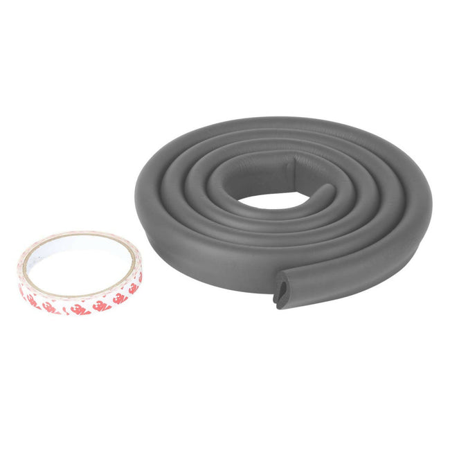Safe-O-Kid Unique High Density 2 Mtr Long U Shaped Edge Guard Strips - Grey Hover Image