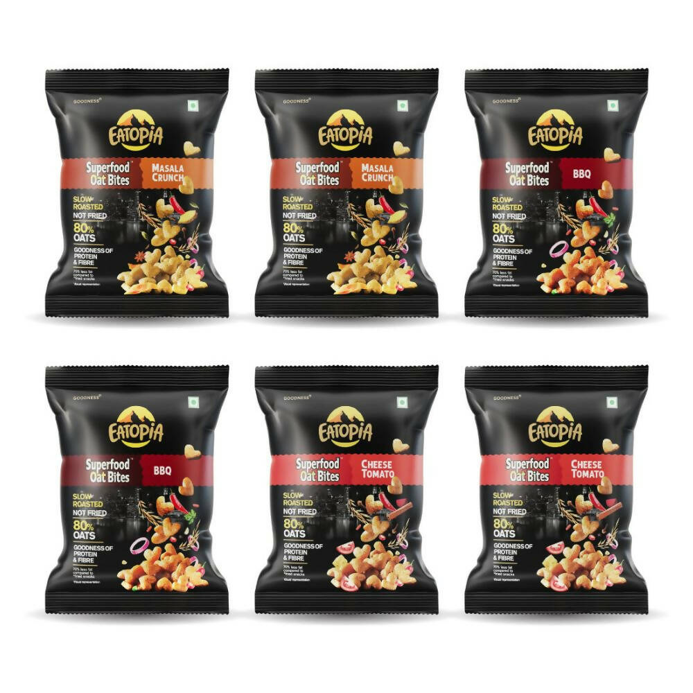 Eatopia Superfood Oats Bites - Assorted Combo