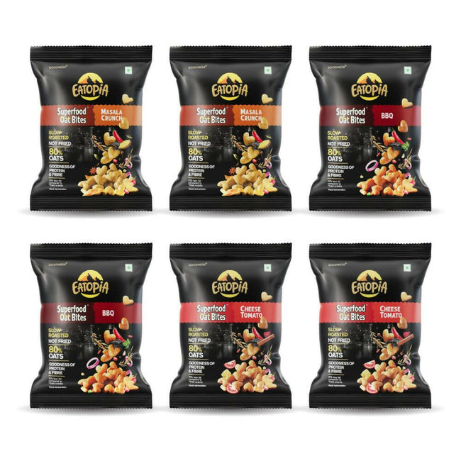 Eatopia Superfood Oats Bites - Assorted Combo Hover Image