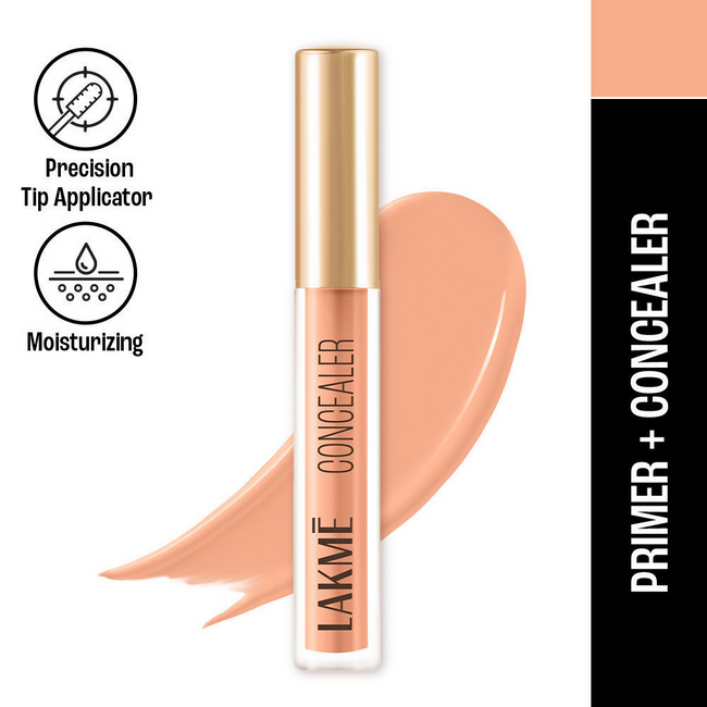 Lakme 9 To 5 Powerplay Priming Concealer Built In Primer - 10 Ivory Main Image