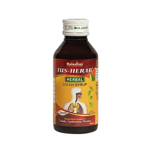Rajasthan Herbals Tus Herab Cough Syrup Hover Image