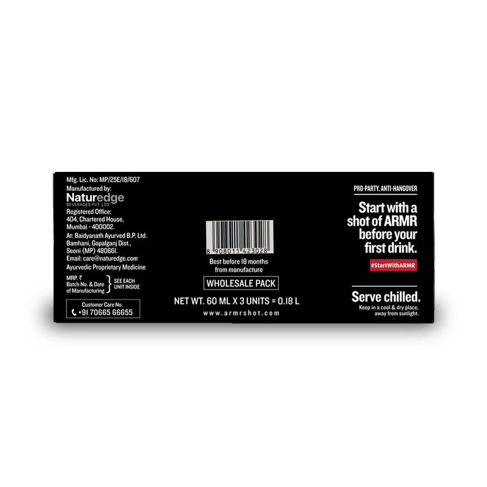 ARMR Anti Hangover Shot Apple