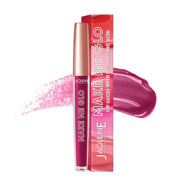 Jaquline USA Make Me Glo Lip Gloss - Kiss Dew Main Image