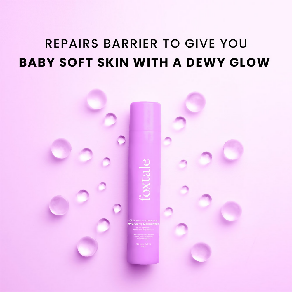 Foxtale Hydrating Ceramide Supercream Moisturizer With Hyaluronic Acid